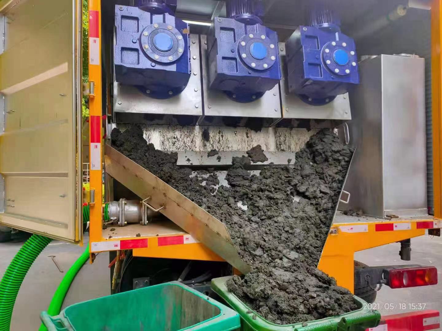 金牛化粪池清掏城市维护站-泥浆净化干湿分离处理